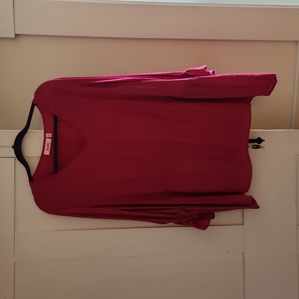 Evri 3x fuscia pink blouse/FREE with purchase!! 🎁